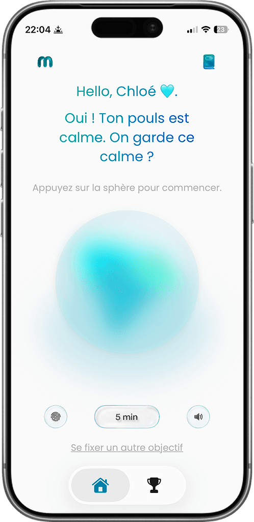 MUUM app mockup