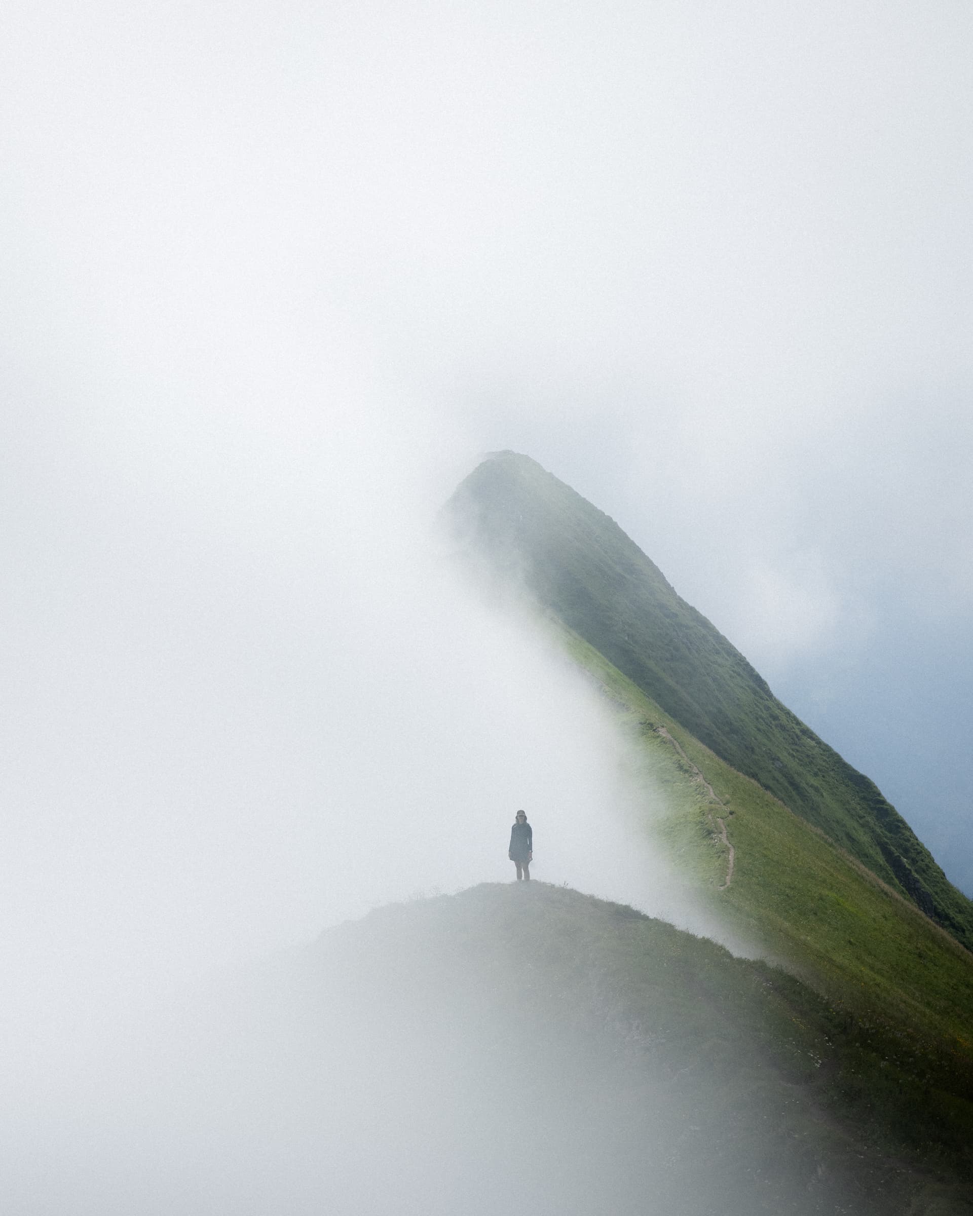 Up there, you don't get to skip a breath.