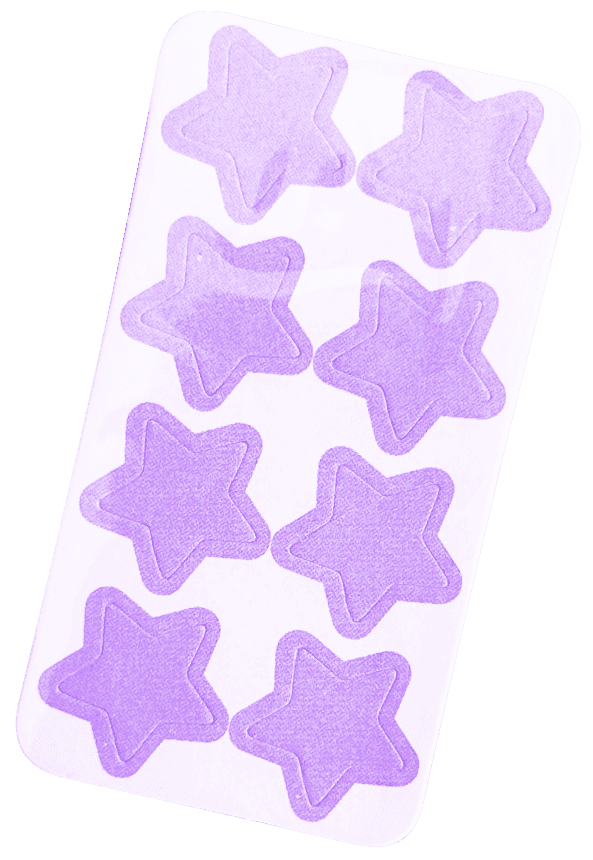 Deep Night sticker sheet