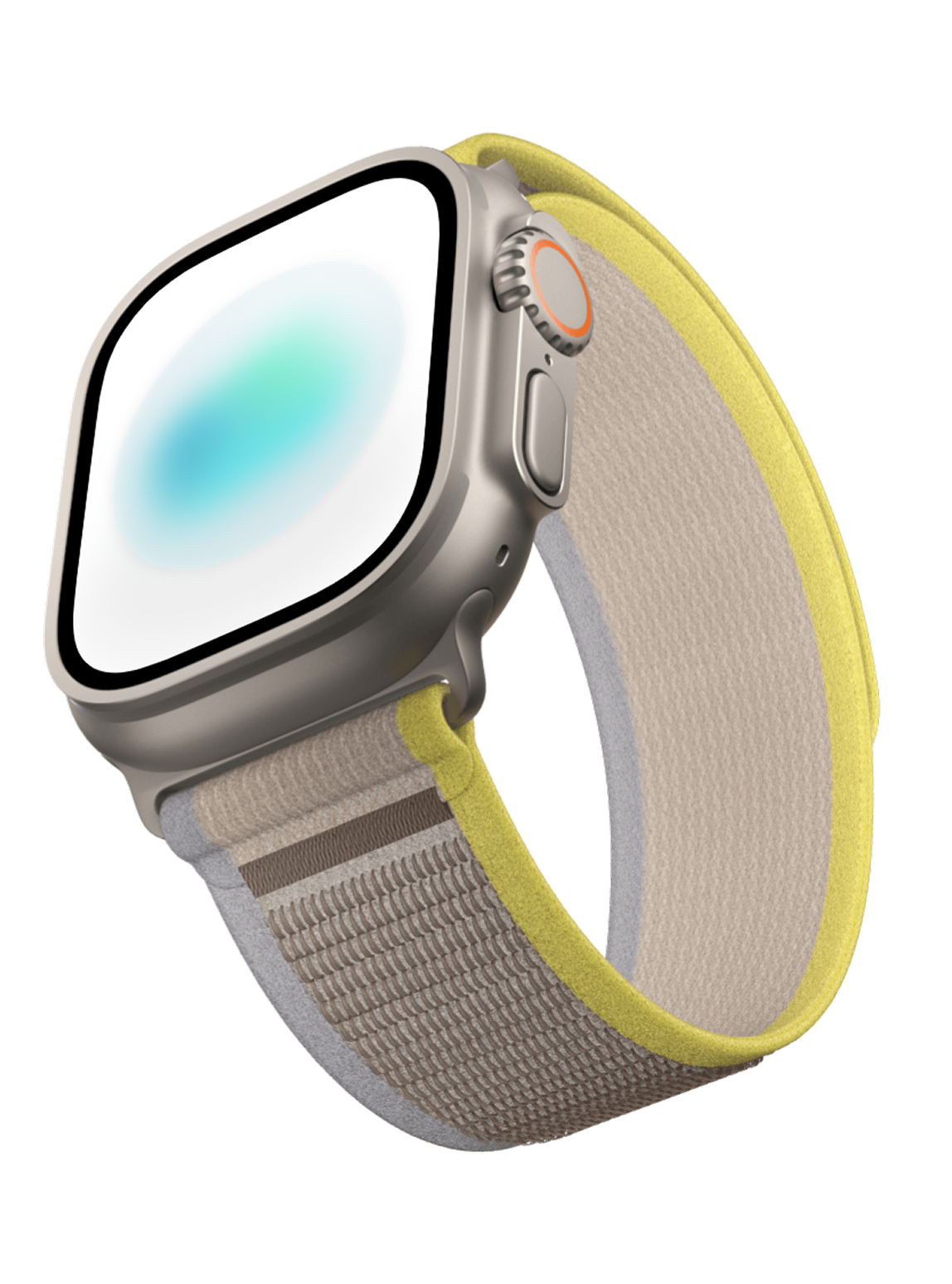 Apple Watch Ultra app mockup for biofeedback insights